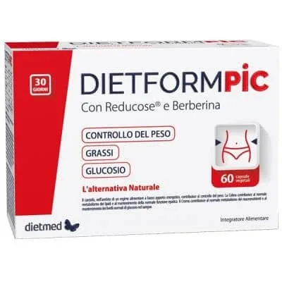 Dietformpic 60 capsule vegetariene 0.77 g — preț și oferte