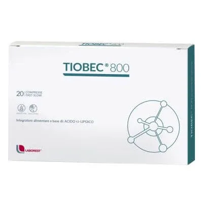 Tiobec 800 20 comprimate rapide și lente 36 g — preț și oferte