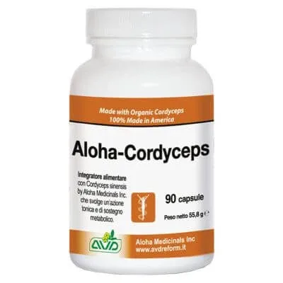 Aloha cordyceps 90 capsule flacon 55.8 g — preț și oferte