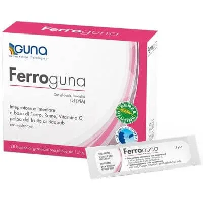Ferroguna 28 pliculețe — preț și oferte