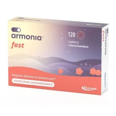 Harmonia fast 1 mg melatonină 120 comprimate — preț și oferte