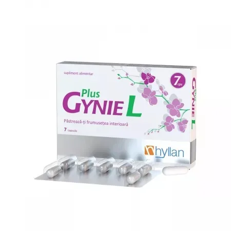 GynieL Plus, 7 capsule, Hyllan HYLLAN PHARMA — preț și oferte