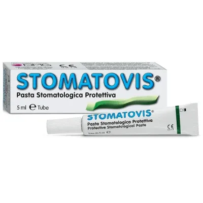 Pastă stomatologică de protecție stomatovis stomatită aftoasă 5 ml — preț și oferte