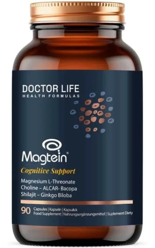 Doctor Life Magtein Suport cognitiv Magneziu L-treonat 90 capsule — preț și oferte