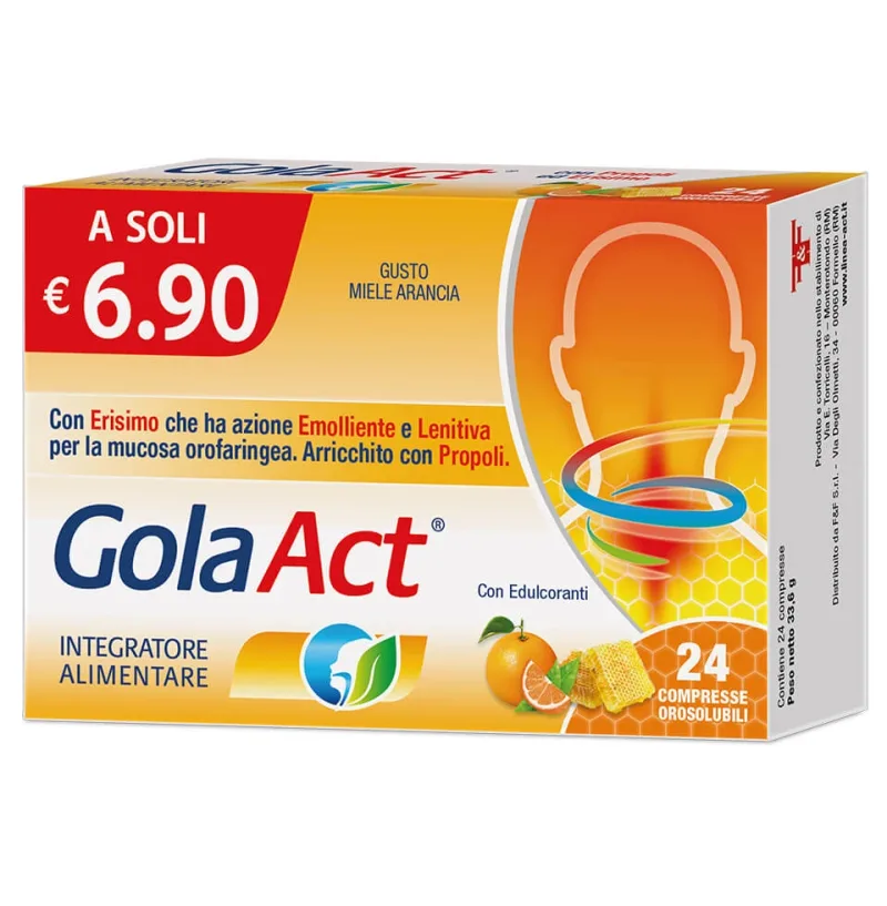 THROAT ACT 24 COMPRIMATE MIERE ȘI PORTOCALE — preț și oferte