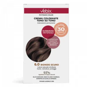 VEBIX TONE-IN-TONE CREMĂ COLORANTĂ PENTRU PĂR 6 BLOND ÎNCHIS