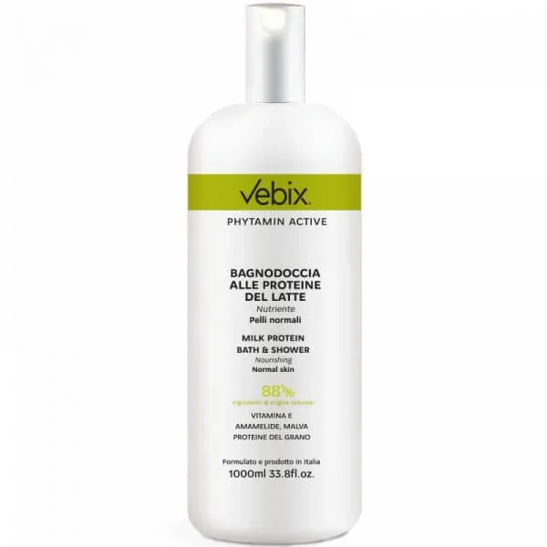 GEL DE DUȘ CU PROTEINE DIN LAPTE VEBIX 100ML — preț și oferte