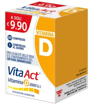 VITA ACT VITAMINA D 2000 U.I 60 CPR