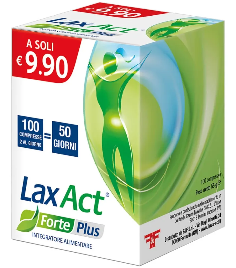 LAX ACT FORTE PLUS 100 CPR — preț și oferte