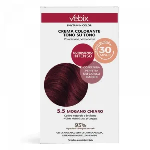 VEBIX TONE-IN-TONE CREMĂ COLORANTĂ PENTRU PĂR 5.5 LIGHT MAHOGANY