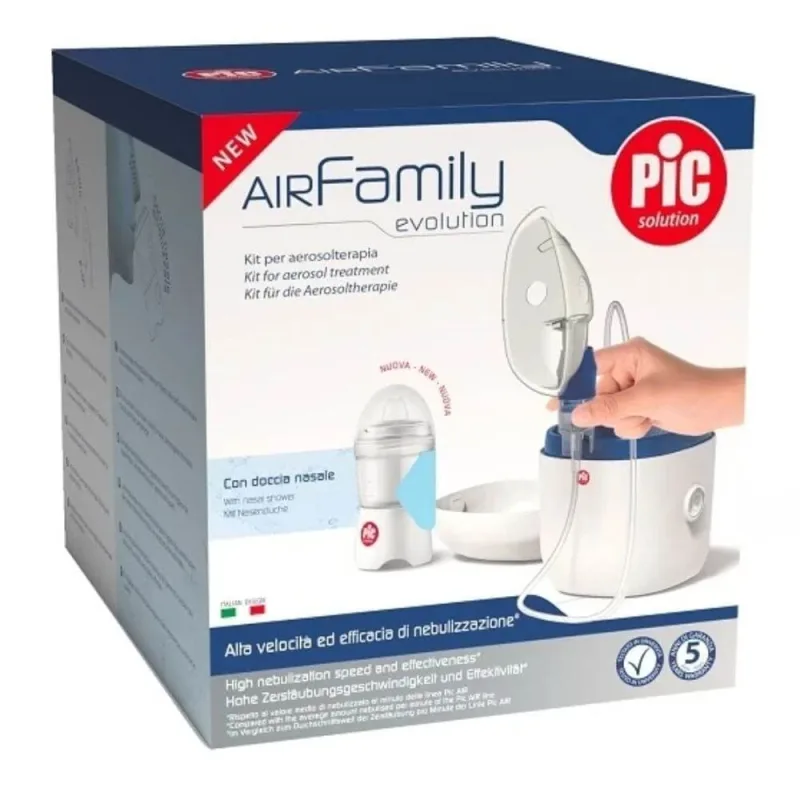 PIC AIR FAMILY EVOLUTION PISTON AEROSOL ȘI DUȘ NAZAL — preț și oferte