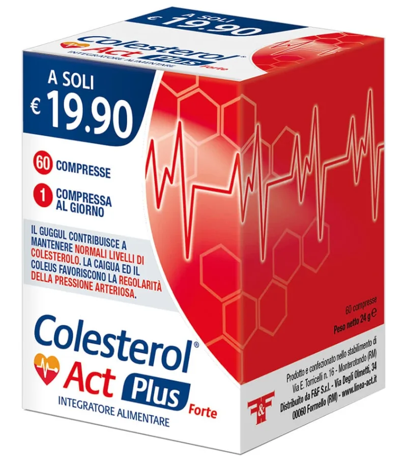 CHOLESTEROL ACT PLUS FORTE 60CPR — preț și oferte