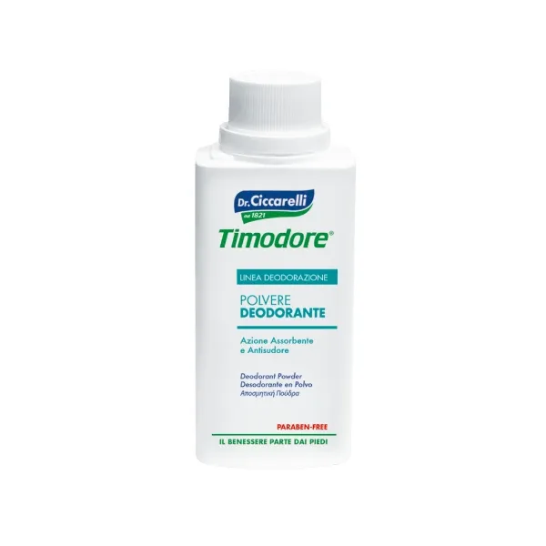 PUDRĂ DEODORANTĂ THYMODORE CU ACȚIUNE ABSORBANTĂ ȘI ANTISUDORIFICĂ 250 G — preț și oferte
