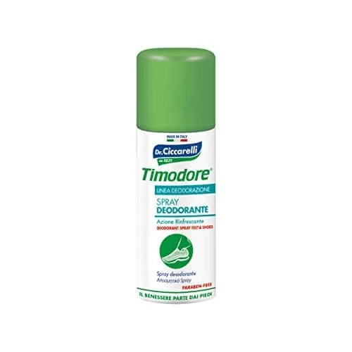 TIMODORE DEODORANT SPRAY CU ACȚIUNE ANTIBACTERIANĂ 150ML — preț și oferte