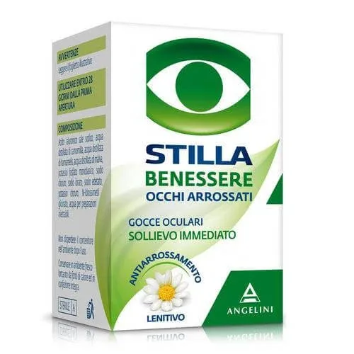 STILLA WELLNESS PICĂTURI OCULARE OCHI ÎNROȘIȚI — preț și oferte