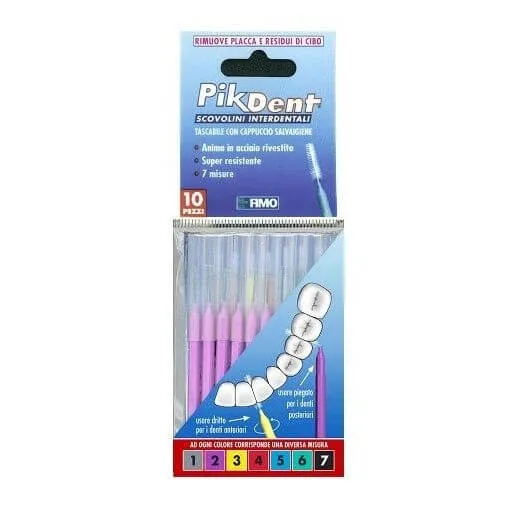 PERII INTERDENTARE PIKDENT CU CAPAC IGIENIC MĂRIMEA 2 (0,5 MM) — preț și oferte
