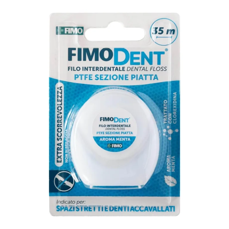 FIMODENT AȚĂ DENTARĂ PTFE SECȚIUNE PLATĂ 35M — preț și oferte