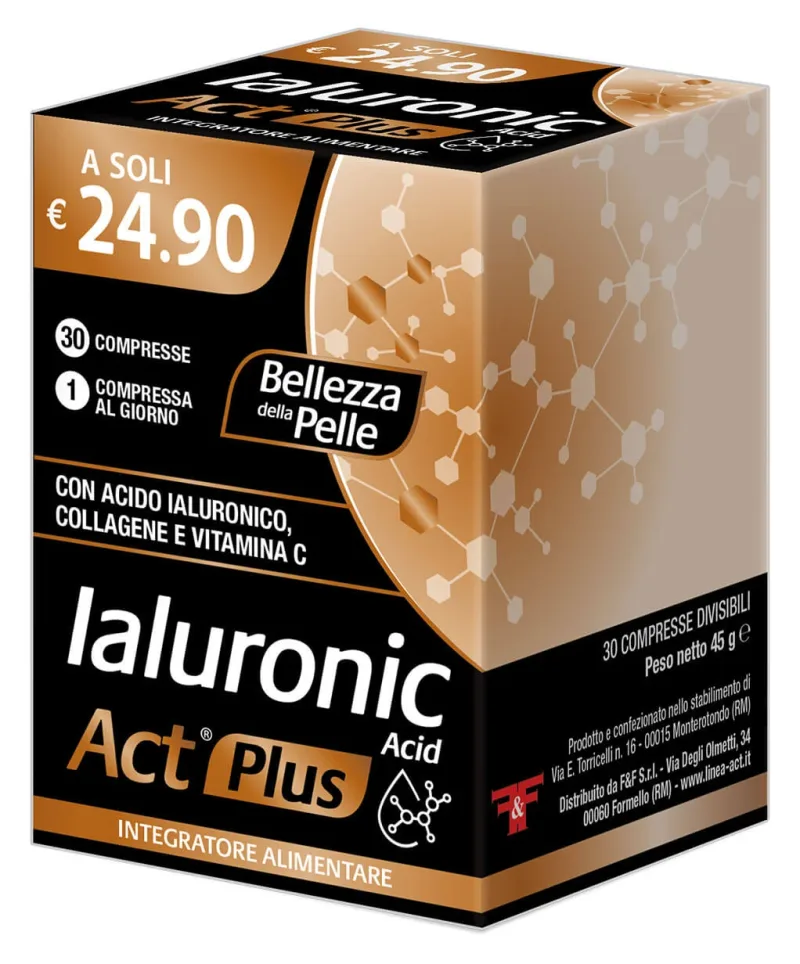 ACT HIALURONIC PLUS 30 CPR — preț și oferte