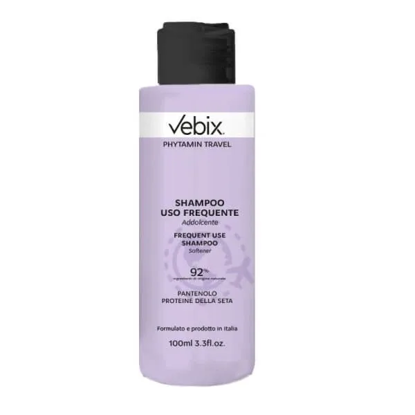 VEBIX ȘAMPON UTILIZARE FRECVENTĂ PANTENOL ȘI PROTEINE DE MĂTASE 100ML — preț și oferte