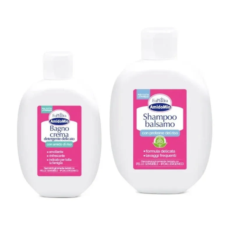 EUPHIDRA AMIDO MIO CREMĂ DE BAIE ȘI ȘAMPON BALSAM — preț și oferte