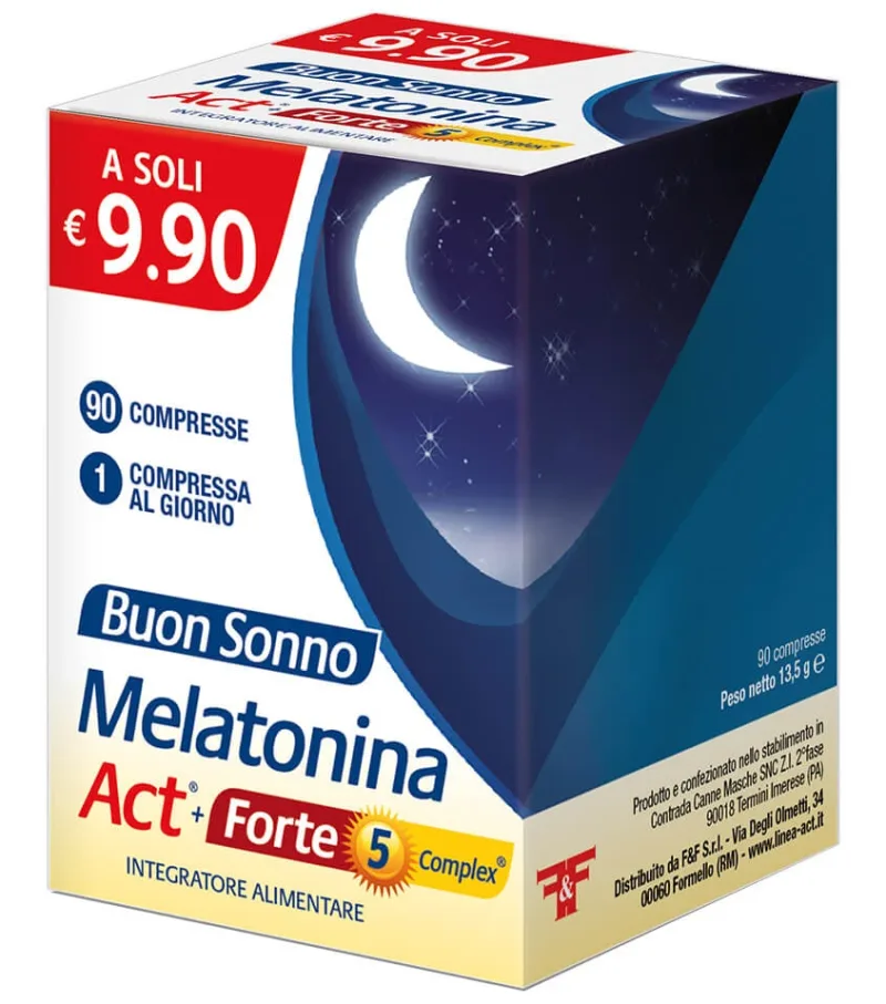 MELATONINĂ ACT FORTE 90 CPR — preț și oferte