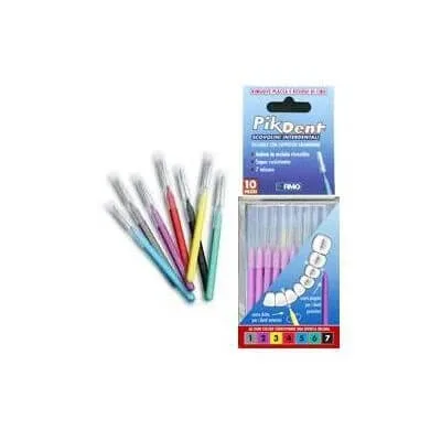 PERII INTERDENTARE PIKDENT CU CAPAC IGIENIC MĂRIMEA 4 (0.7MM) — preț și oferte