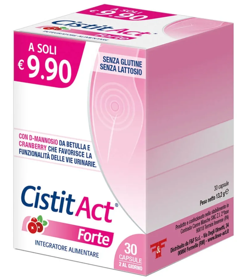 CYSTITACT FORTE 30 CPS — preț și oferte