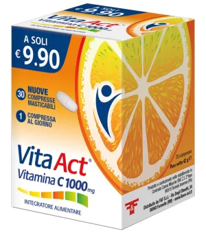 VITA ACT VITAMINA C 1000 MG 30 COMPRIMATE MASTICABILE