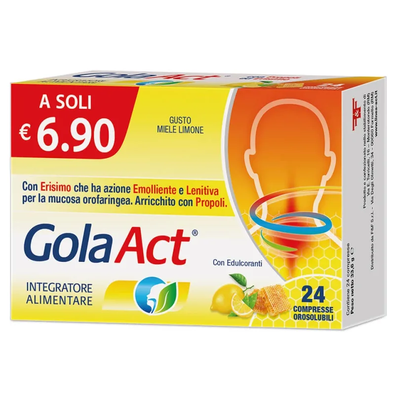 THROAT ACT 24 COMPRIMATE MIERE LĂMÂIE — preț și oferte