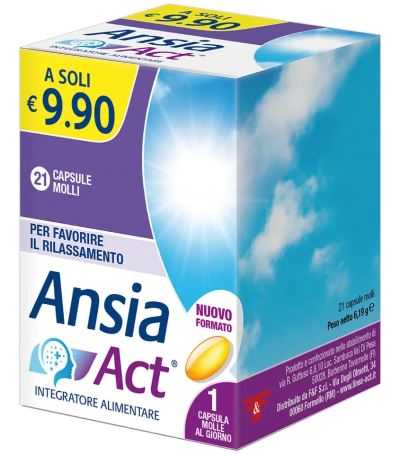 ANXIETATE ACT 21 CAPSULE MOI — preț și oferte