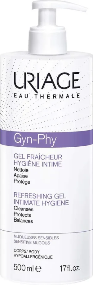 URIAGE GYN-PHY GEL DE IGIENĂ INTIMĂ PENTRU MUCOASE SENSIBILE 500ML