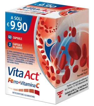 VITA ACT FIER+VITAMINA C 60 CPS