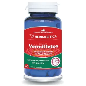 Vermidetox, 60 Capsule, Herbagetica
