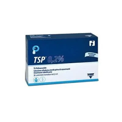 Tsp 0,2% soluție lubrifiantă umectantă oftalmică 30 flacoane monodoză 0,5 ml — preț și oferte