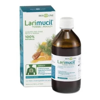 Larimucil sirop de tuse adulți ce 0476v 230 g 175 ml — preț și oferte