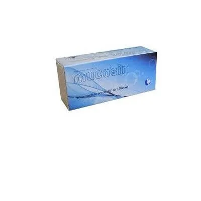 Mucosin 40 comprimate orosolubile 1200 mg — preț și oferte