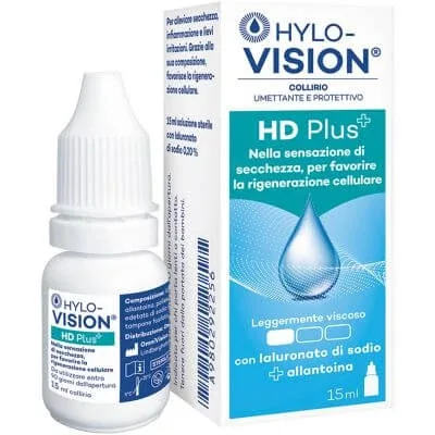 Hylovision hd plus picături umectante și protectoare pentru ochi 15 ml — preț și oferte