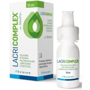Lacricomplex soluție oftalmică protectoare lubrifiantă multimoleculară 10 ml