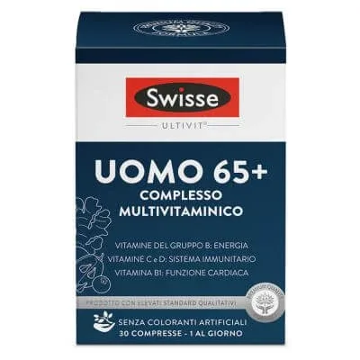 Swisse bărbați 65+ complex multivitaminic 30 comprimate — preț și oferte