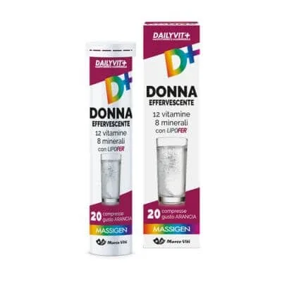 Dailyvit+ multivitamine și multiminerale efervescente pentru femei 20 comprimate — preț și oferte
