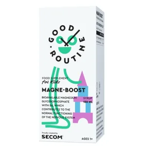 Sirop pentru copii Magne-Boost Good Routine, 150 ml, Secom