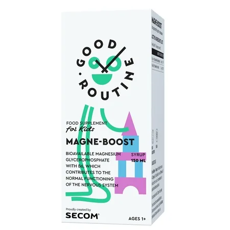 Sirop pentru copii Magne-Boost Good Routine, 150 ml, Secom — preț și oferte