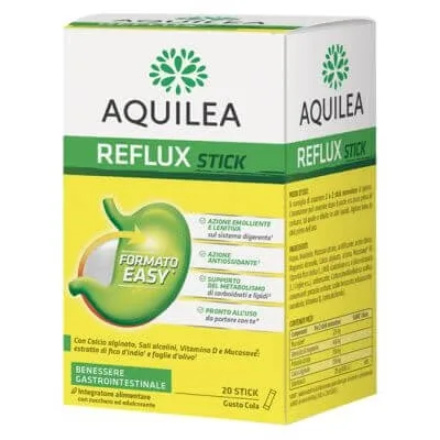 Aquilea reflux 20 sticksuri cu doză unică — preț și oferte