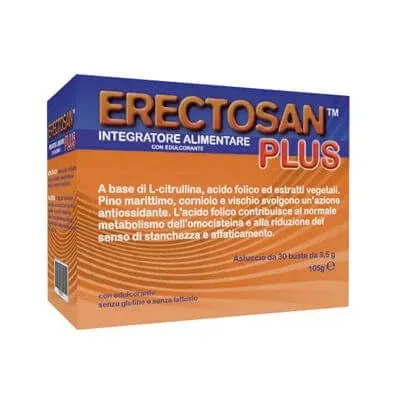 Erectosan plus 30 pliculețe de 3,5 g — preț și oferte