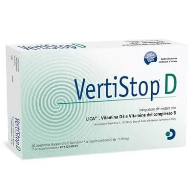 Vertistop d 20 comprimate de 1100 mg — preț și oferte