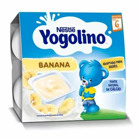 Nestle Gustare Cu Lapte Si Banane Yogolino, 6-36 Luni, 4x100g — preț și oferte