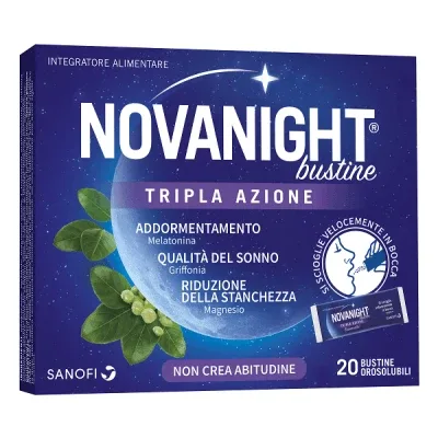 Novanight 20 pliculețe triplă acțiune — preț și oferte