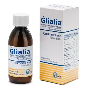 Glialia suspensie orală 700 mg + 70 mg 200 ml