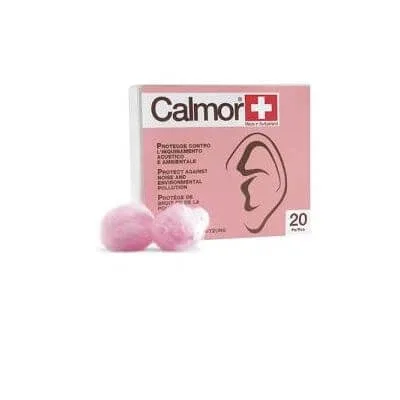 Dop de urechi calmor cu ceară naturală antizgomot 12 bucăți cod articol 22038 — preț și oferte