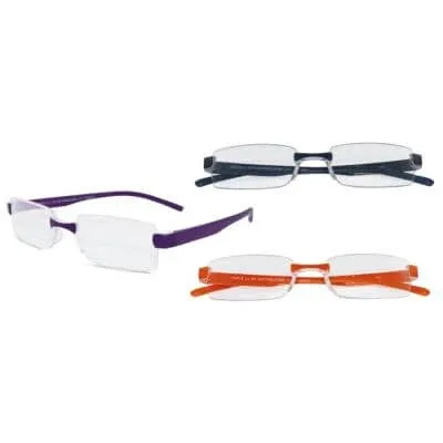 Twins argint triplu +3.50 dioptrii pre-montate ochelari de lectură — preț și oferte